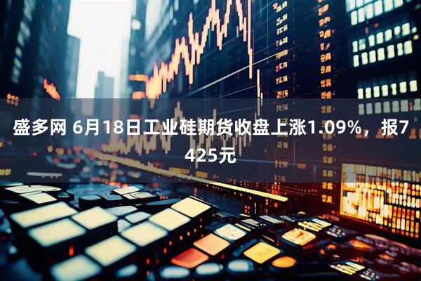 盛多网 6月18日工业硅期货收盘上涨1.09%，报7425元